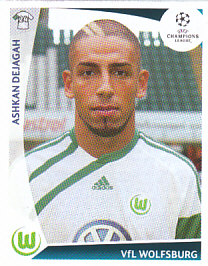 Ashkan Dejagah VfL Wolfsburg samolepka UEFA Champions League 2009/10 #131